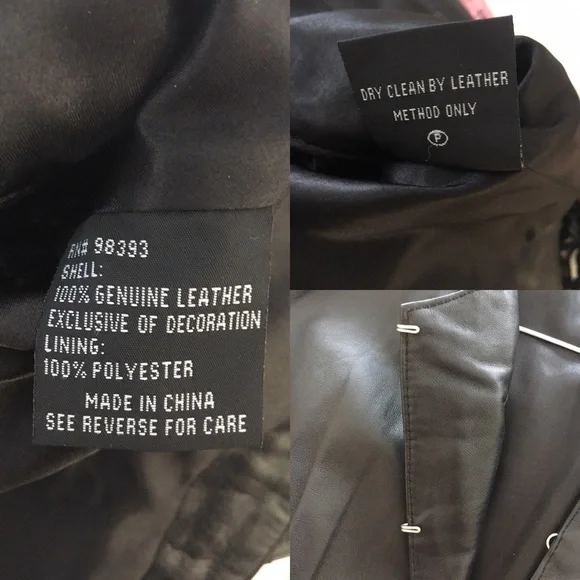 𝅺Pamela McCoy leather jacket - Picture 8 of 8